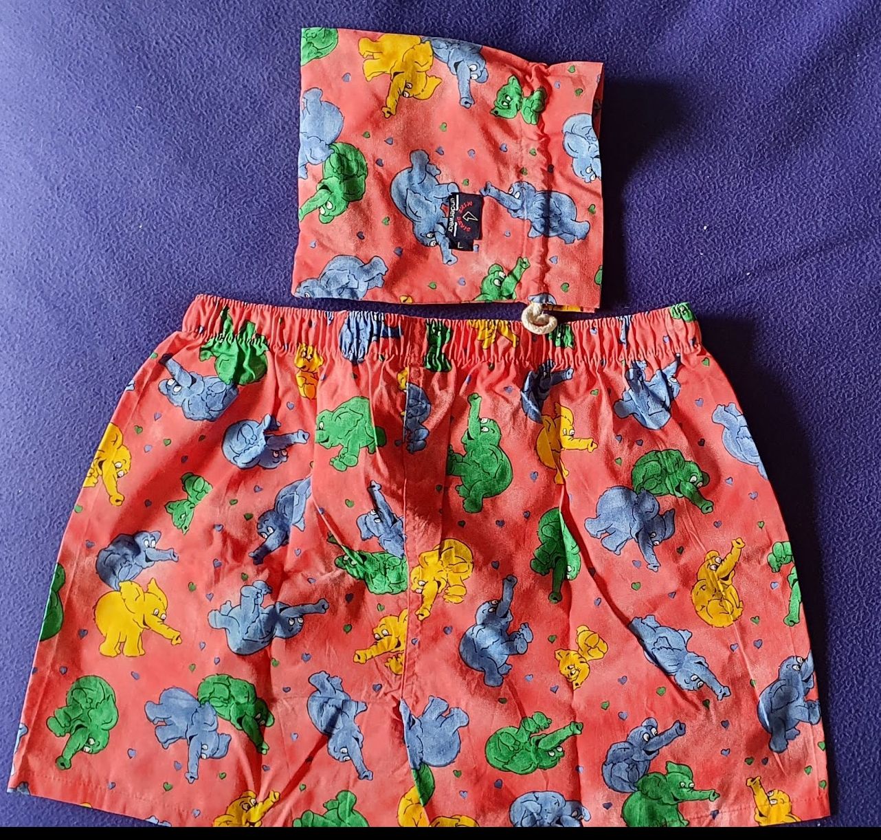 Boxers em algodão Tam. Lcom bolsa (novos)