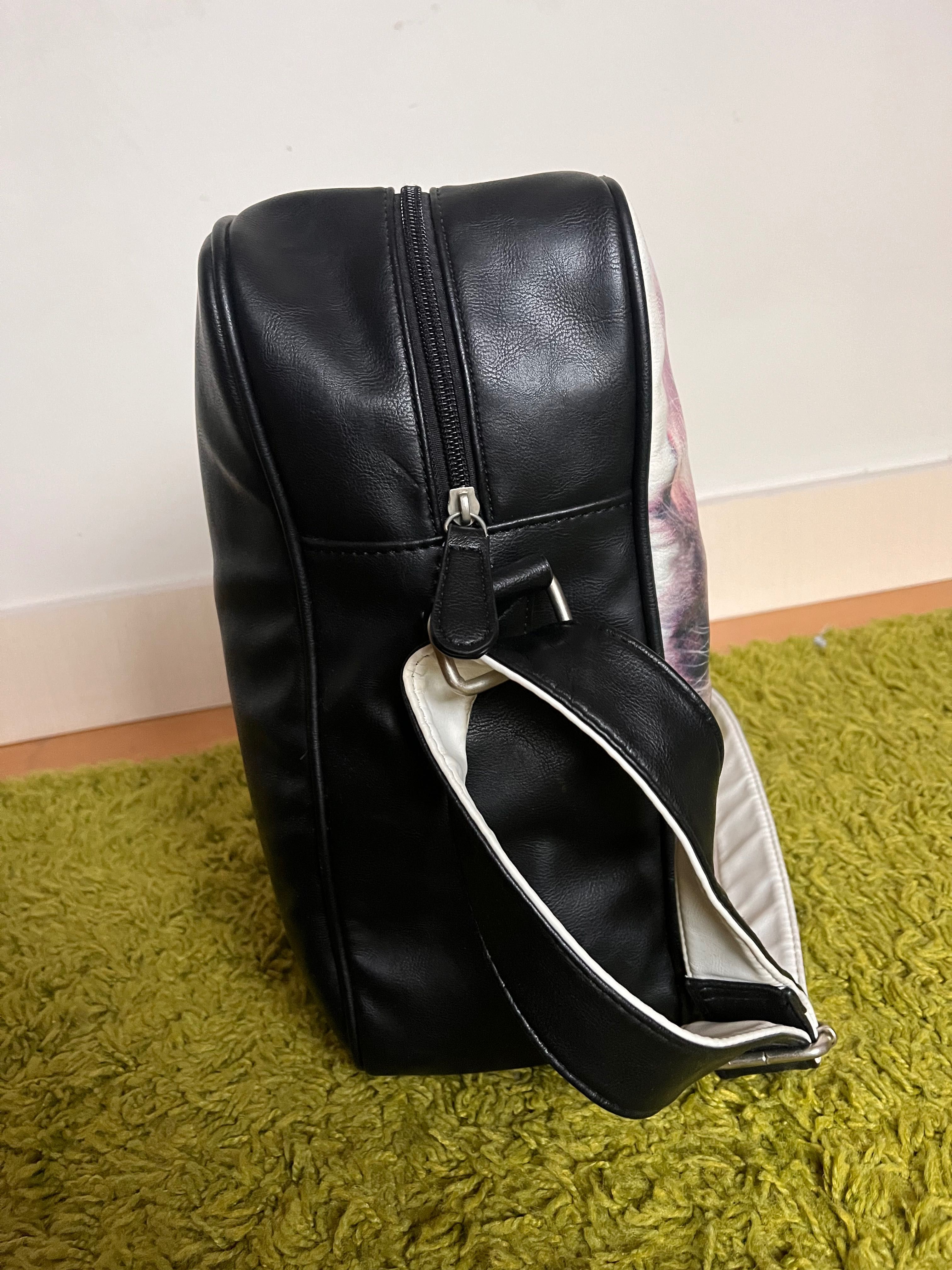 Torba z kotem skórzana