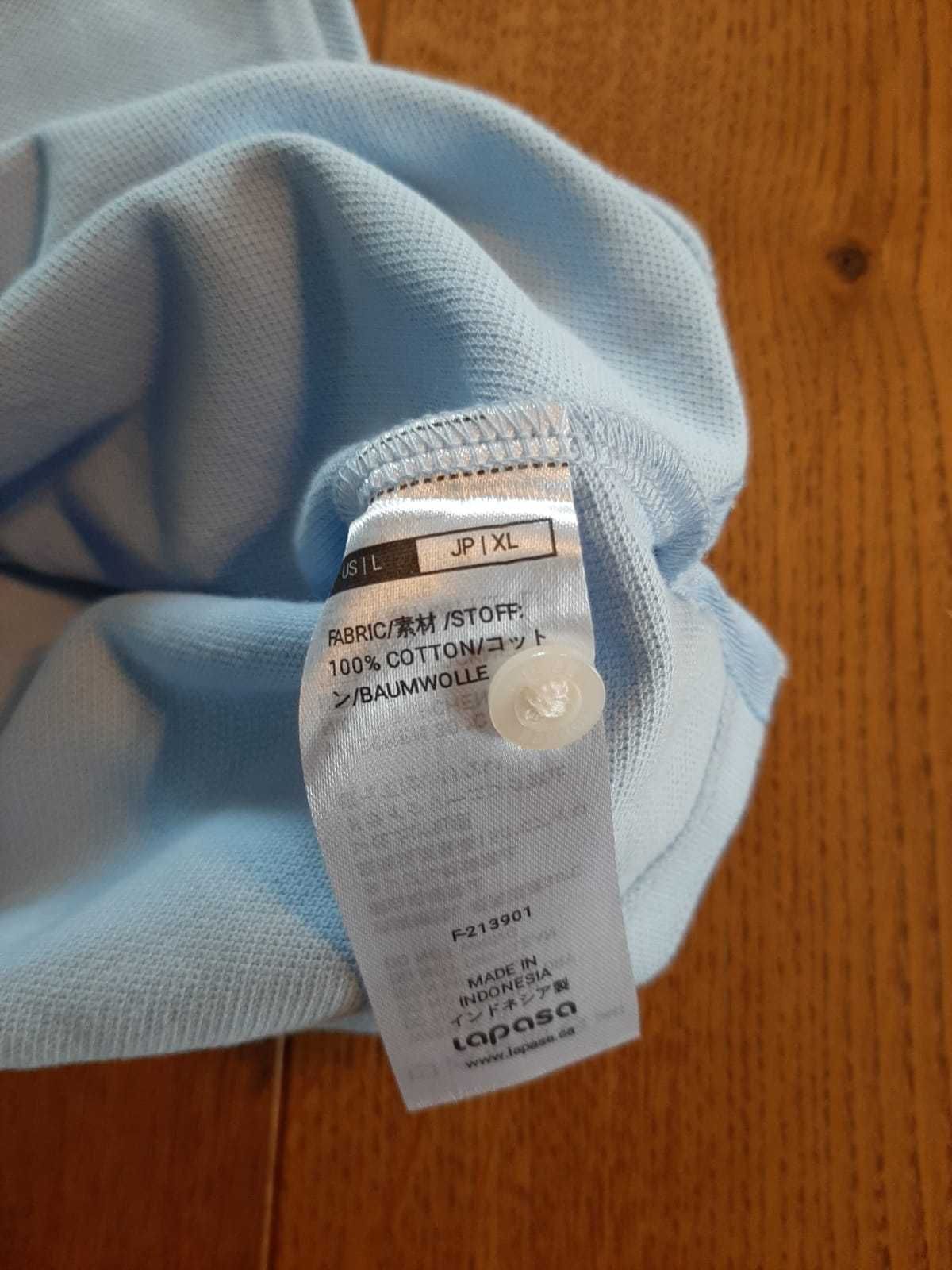 Koszulka Polo, Nowa, XL, błękitna, lapasa