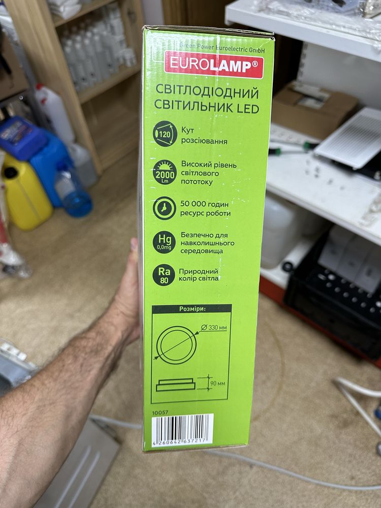 Eurolamp decolight led 25w новий світильник