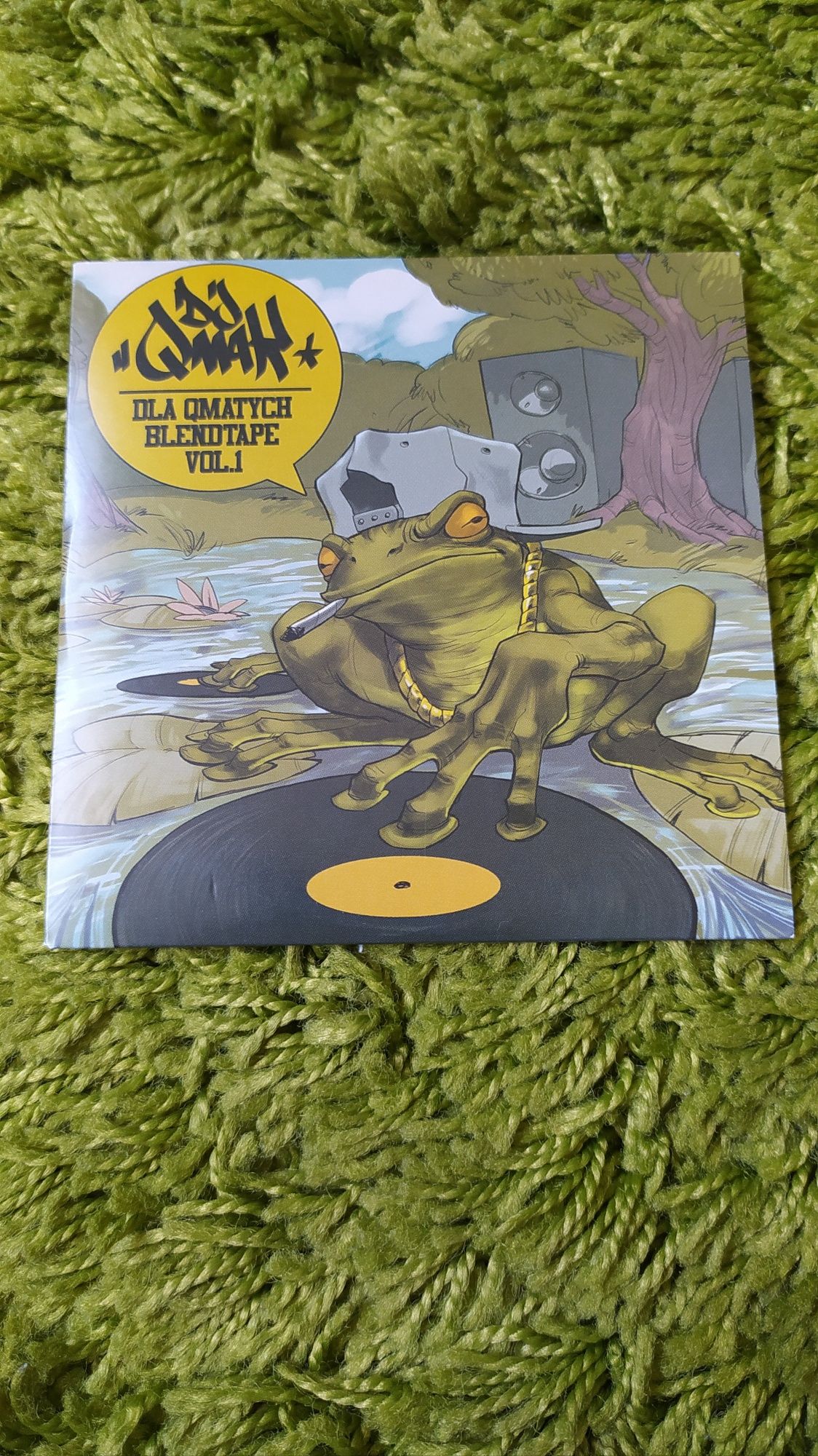 Płyta CD- DJ Qmak- Dla qmatych blendtape vol. 1