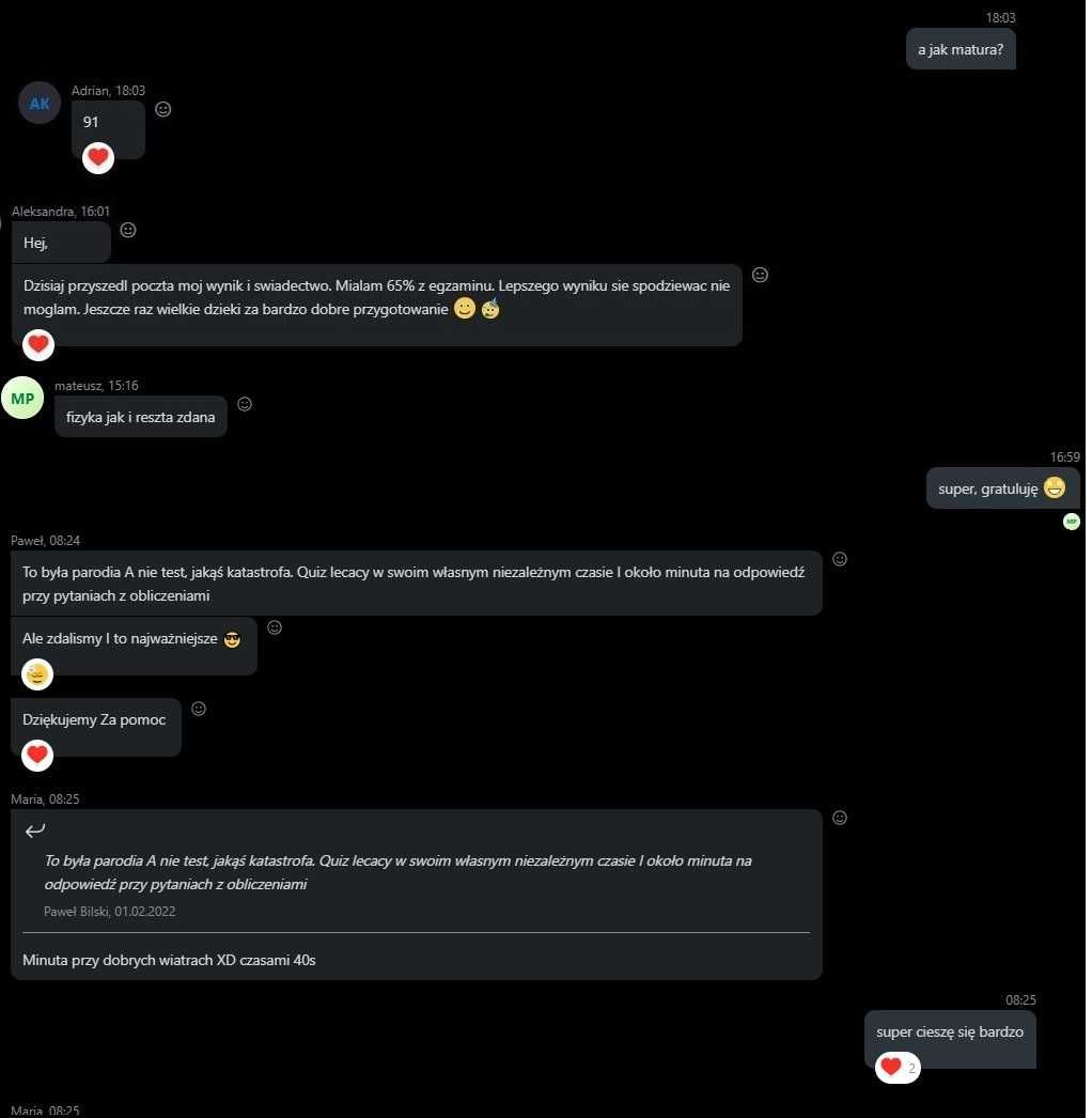 Lekcje z Fizyki z fizykiem, korepetycje, 100% satysfakcji!