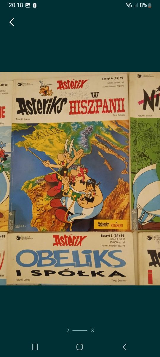 Komiksy serii Asterix