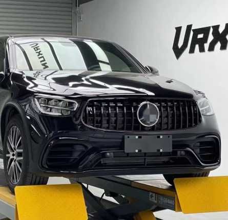 Обвес GLC63 для Mercedes GLC Coupe (2020+) Рестайлинг, бампер, решетка