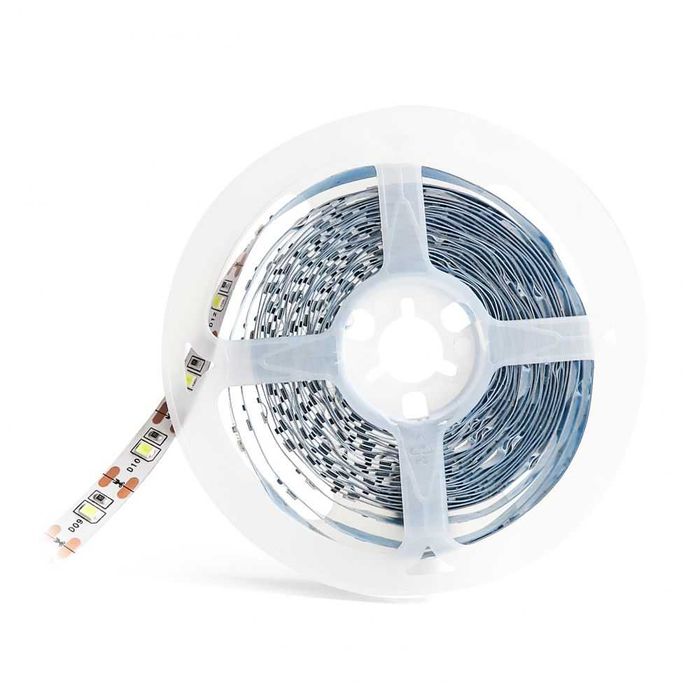 LED стрічка 6500K 5V 5м — біле холодне світло, USB живлення
