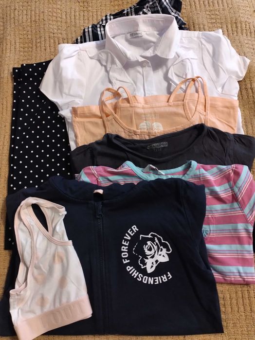 paka ubranka 152 - 164 bluza koszula legginsy smyk reserved