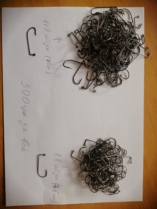 Клрючки для джиг головок.