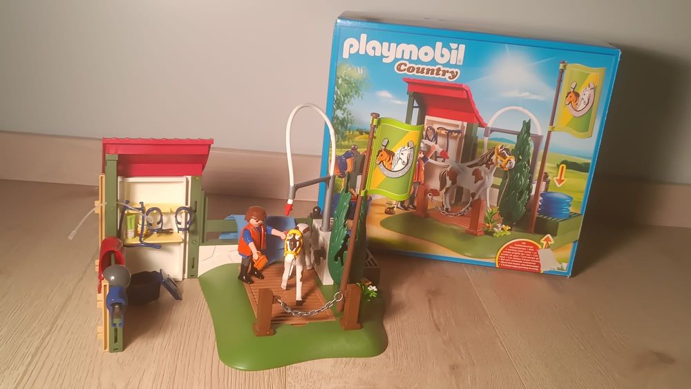 PLAYMOBIL COUNTRY 6929 myjnia dla koni