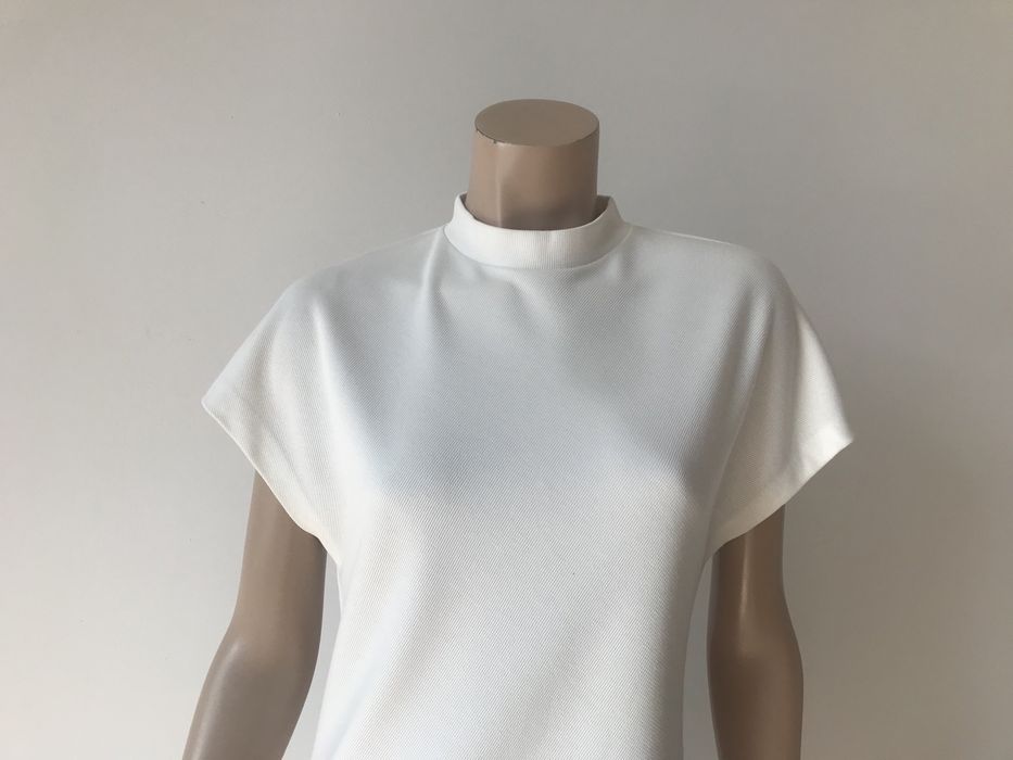 Massimo Dutti biała sukienka S