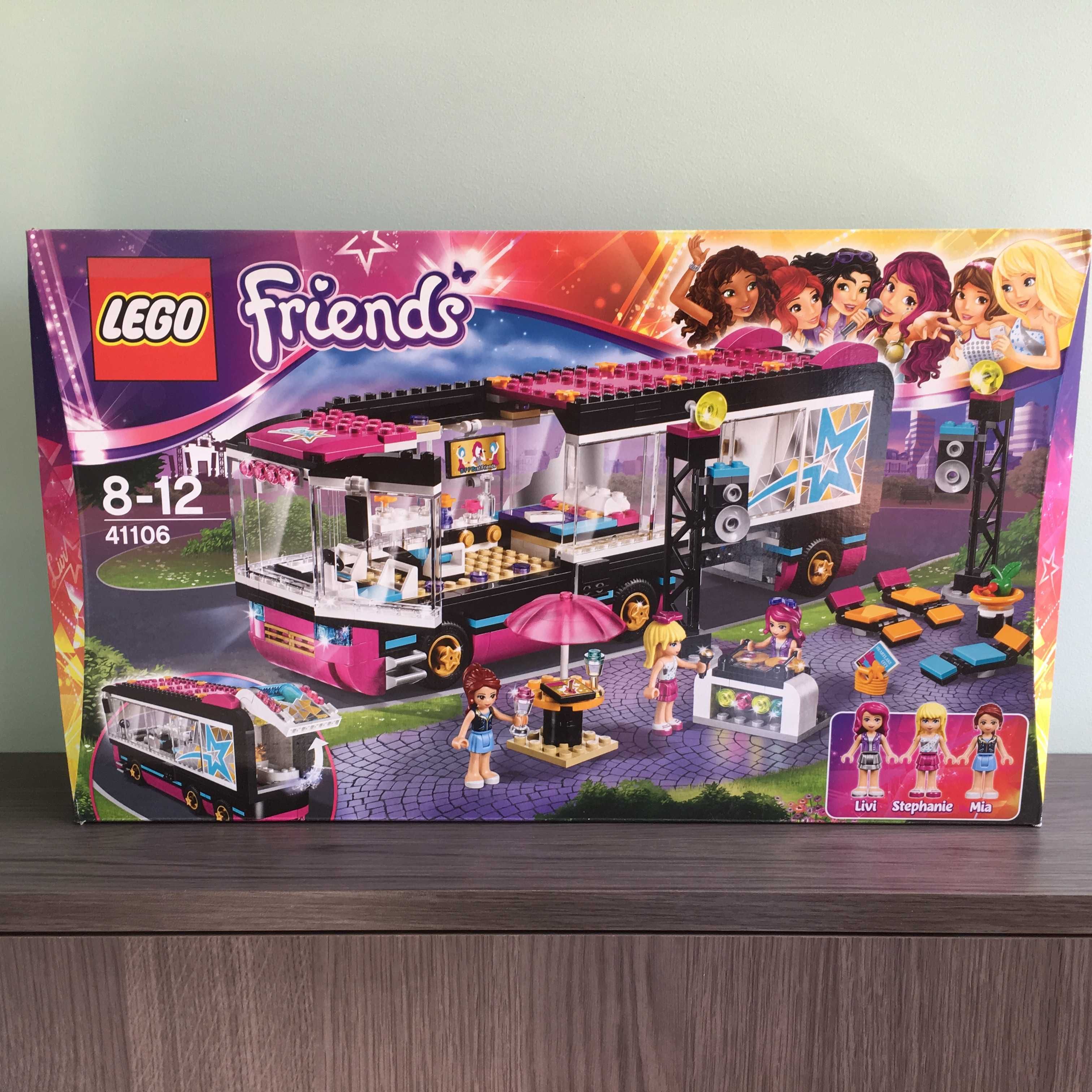 Lego Friends 41106 Автобусный тур поп-звезды