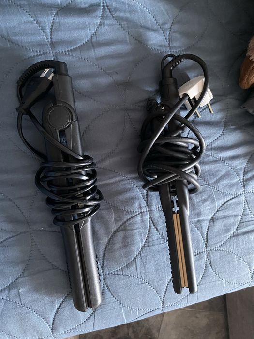 Pranchas de cabelo.