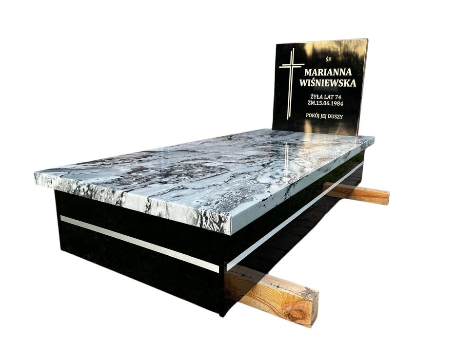Nowoczesne nagrobki kompozytowe.  Nowość !