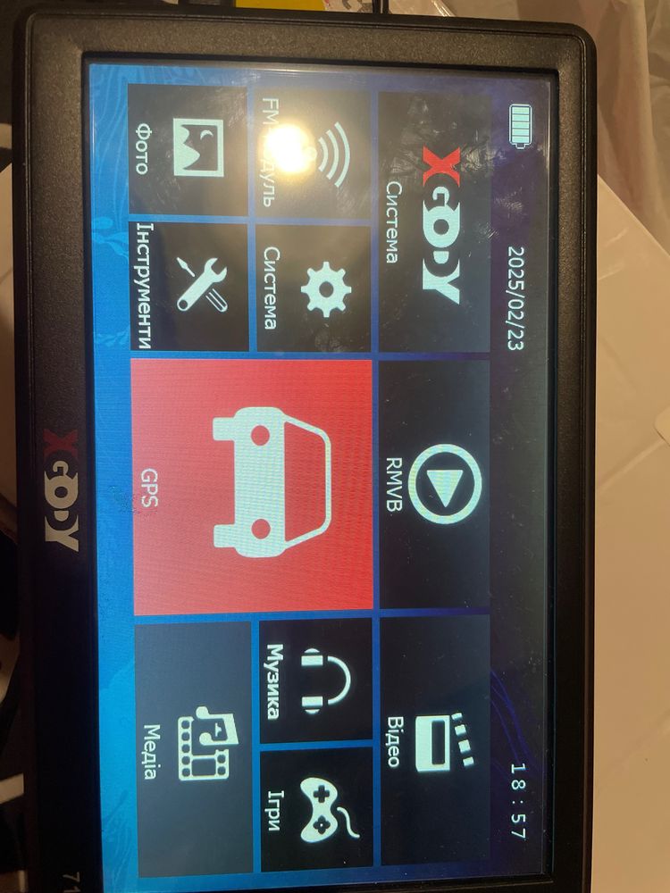 GPS Навигатор Xgody 718 - для автомобиля 7