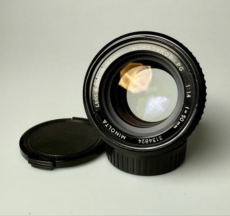 Minolta MC Rokkor-Pg 50/1,4 байонет Minolta Md Mc Sr