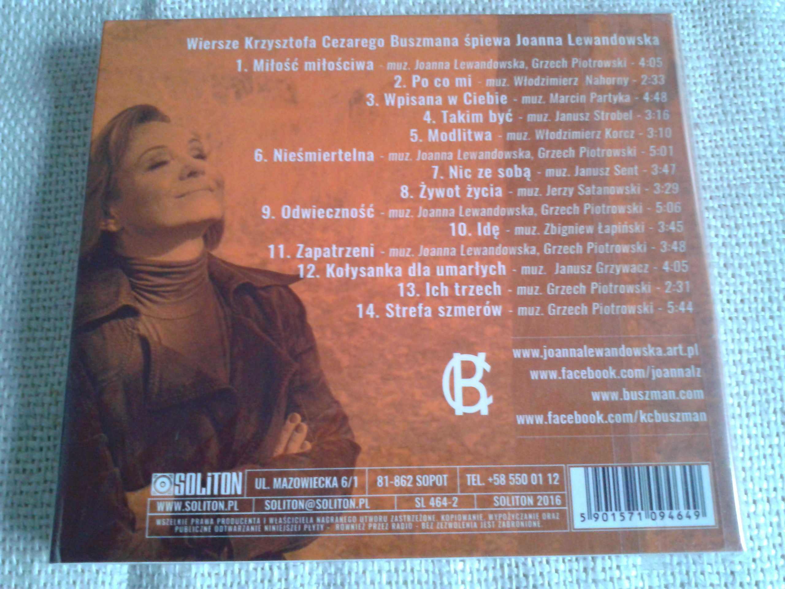 Joanna Lewandowska - Najwcześniej Później  CD