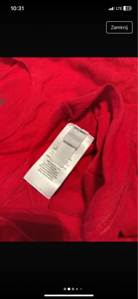Ralph Lauren roz.L koszulka z długim rękawem