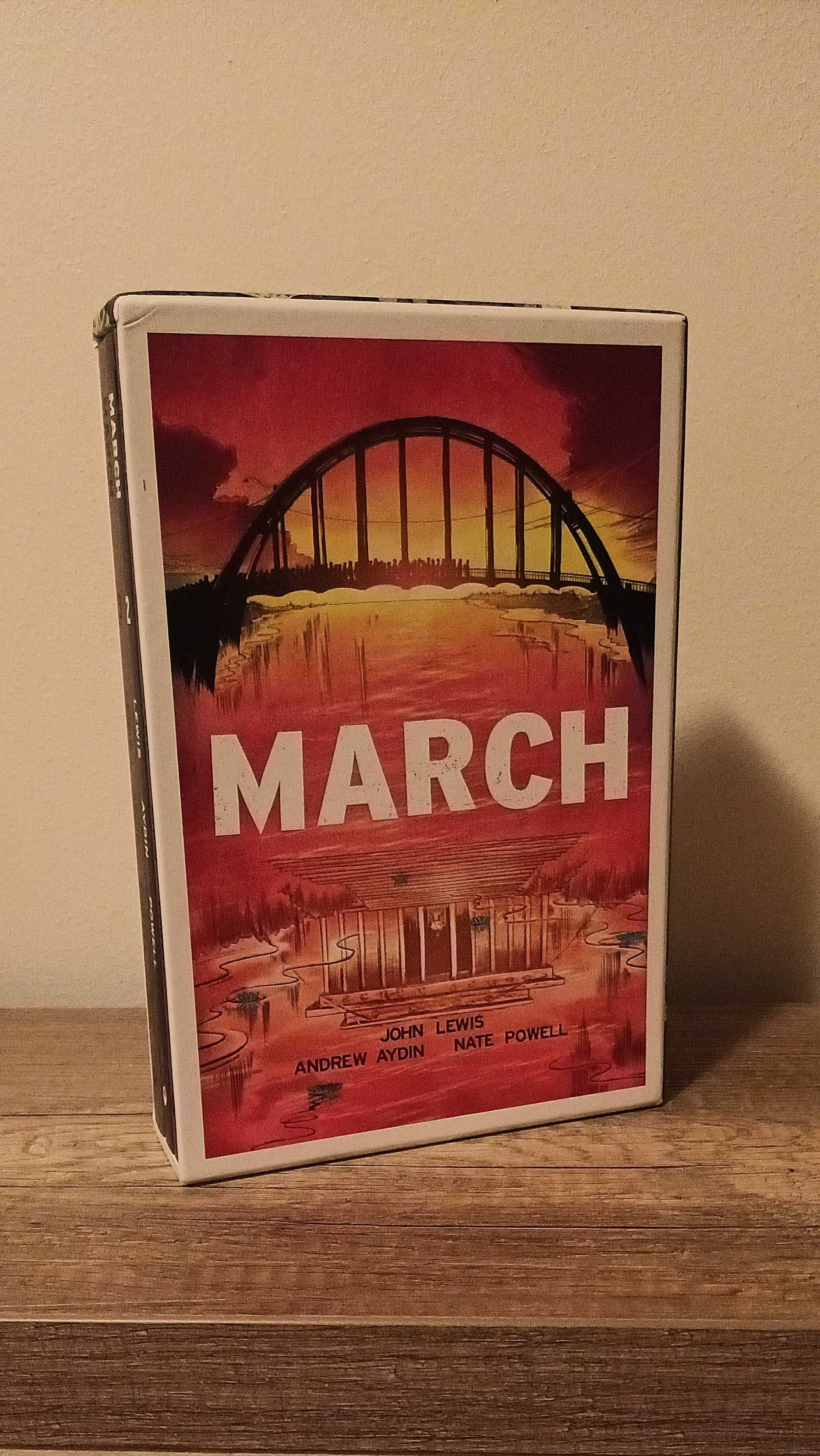 March Trilogy Slipcase Edition 3 Livros