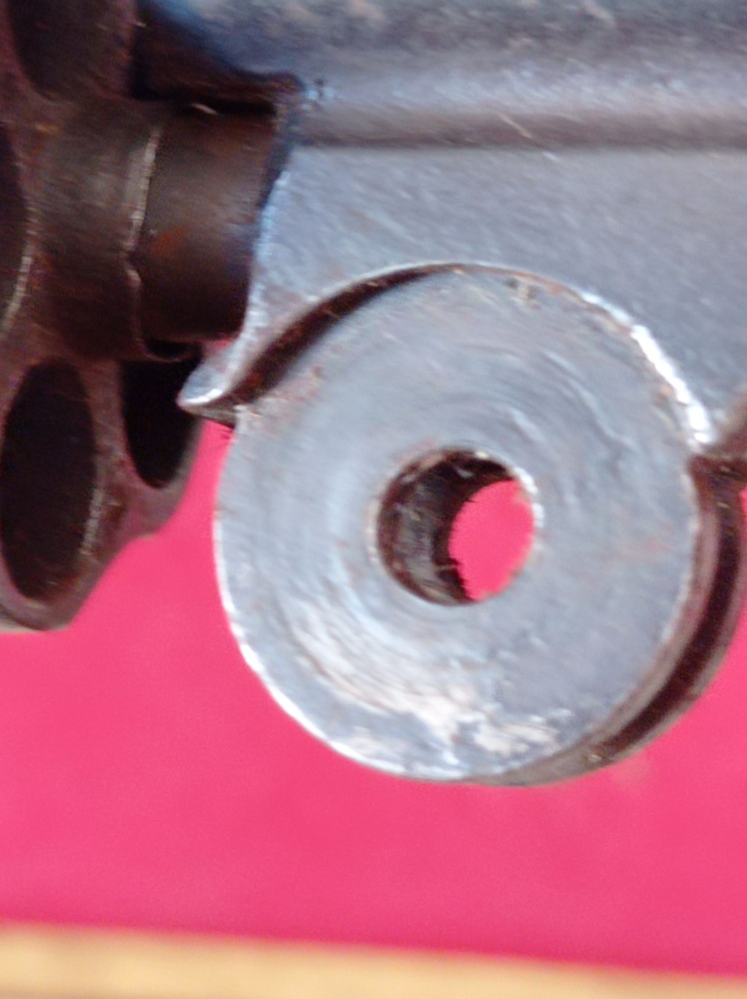 Restos de pistola desativada