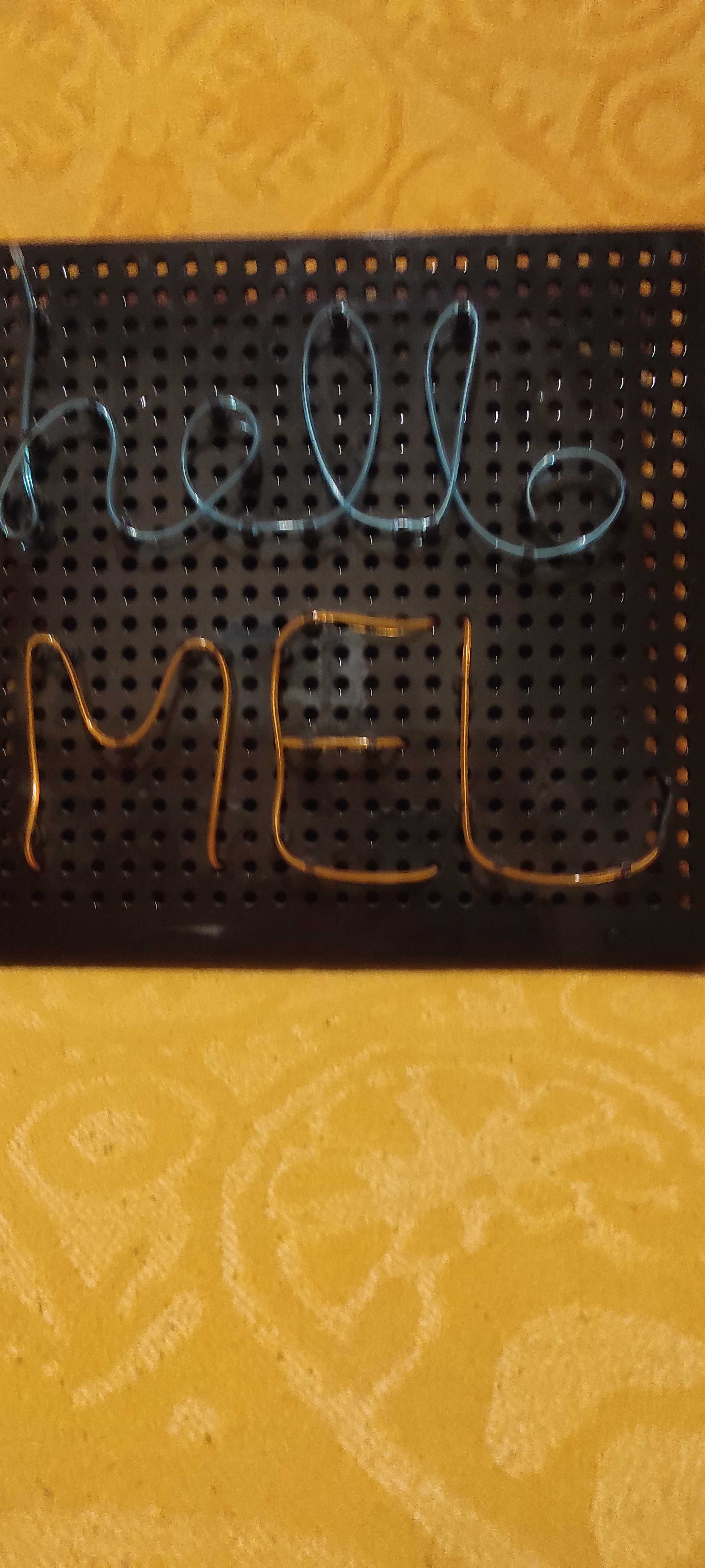 Neon światło LED