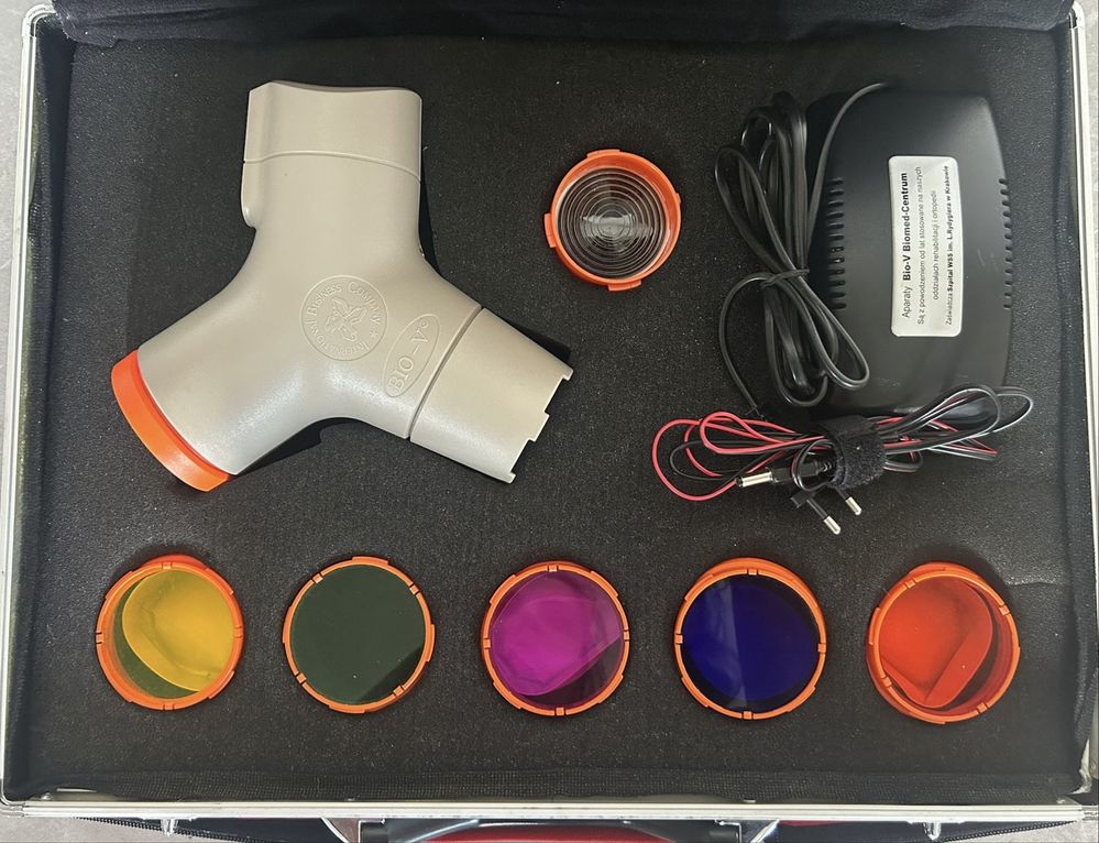 Lampa BIOMED BIO-V 2 IBC 3020 bioptron + walizka + futeral