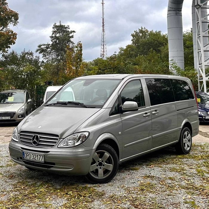Mercedes-Benz Vito W639|3.0D V6 204KM|Automat|Tempomat|7 osobowe|2009