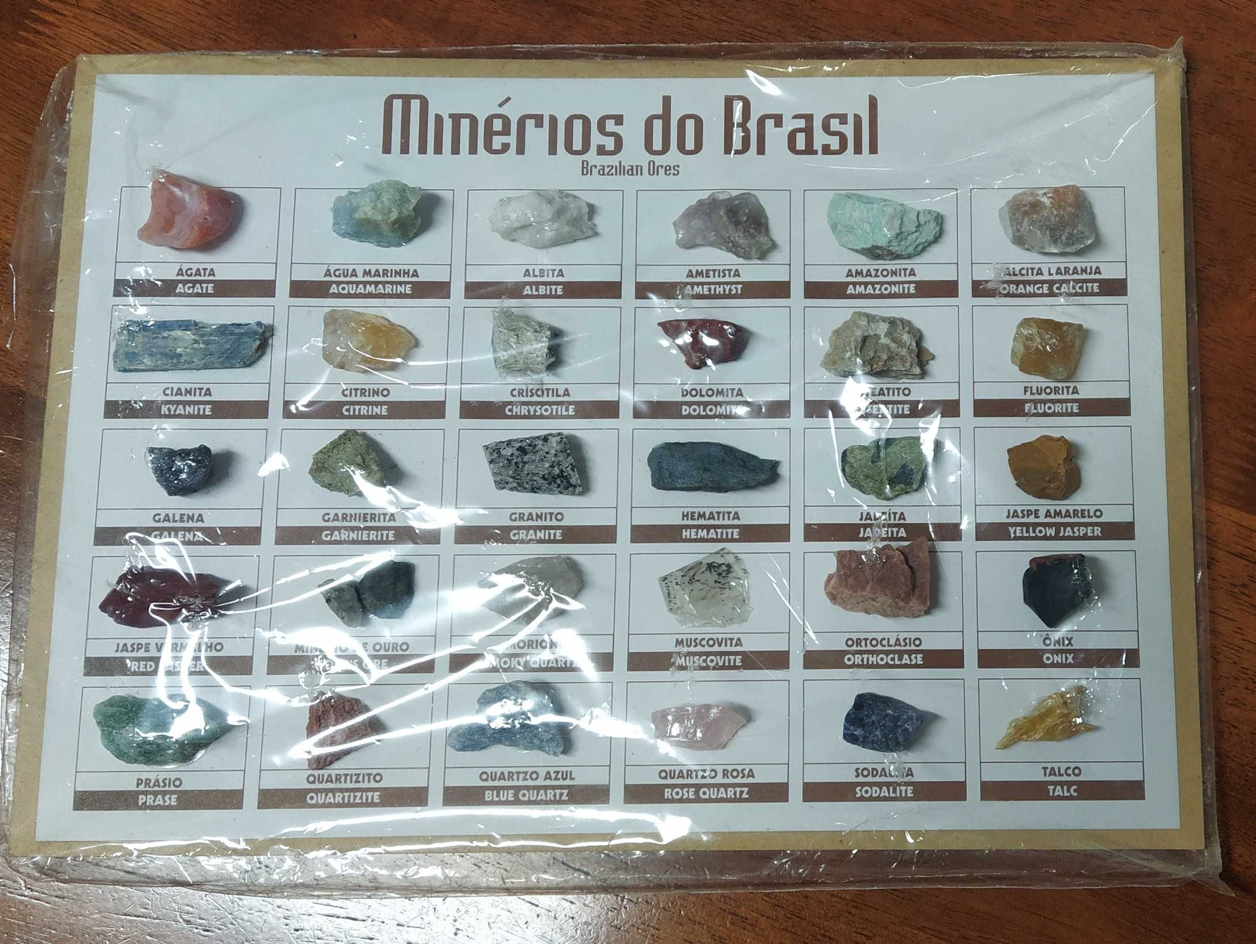 Geoarte minérios do Brasil