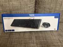 Hama Cortino klawiatura + mysz przewodowy USB