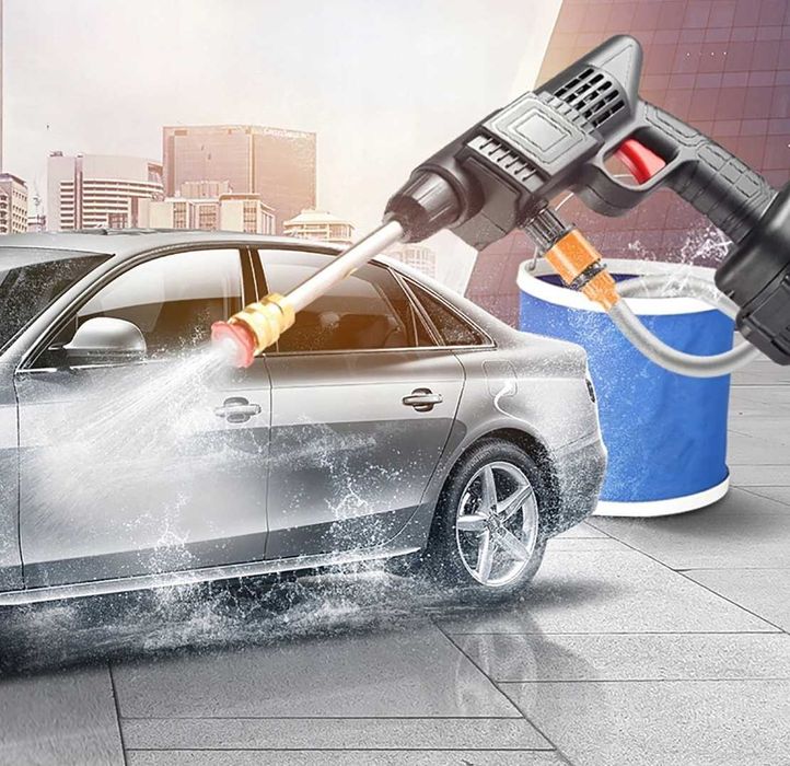 Bezprzewodowa MYJKA CIŚNIENIOWA OGRODOWA zestaw do mycia okien