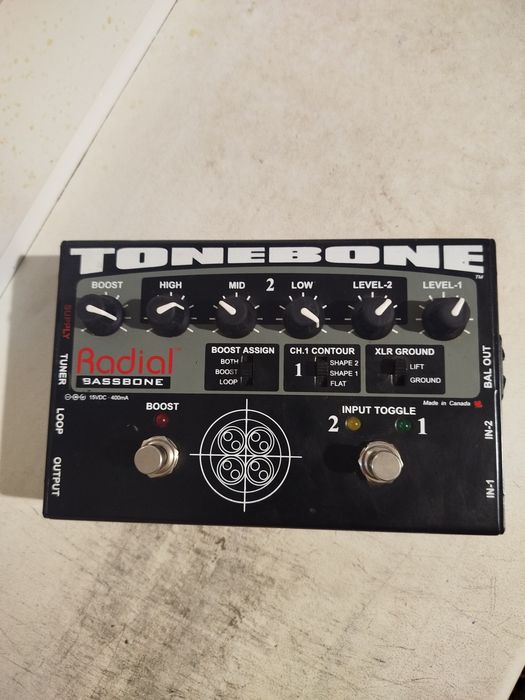 Басовый преамп Radial, bassbone,tonebone