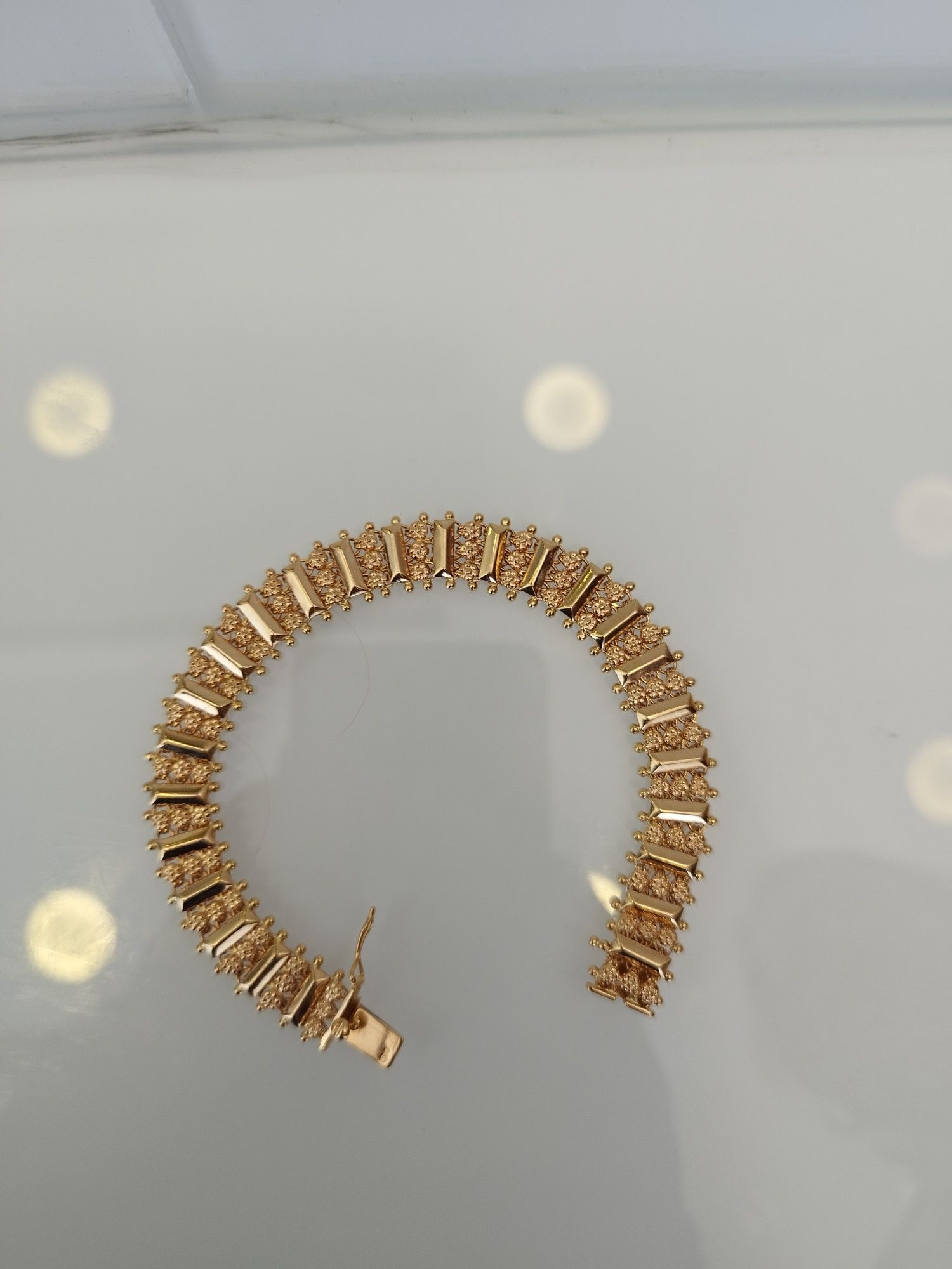Pulseira em ouro de 19,2kt