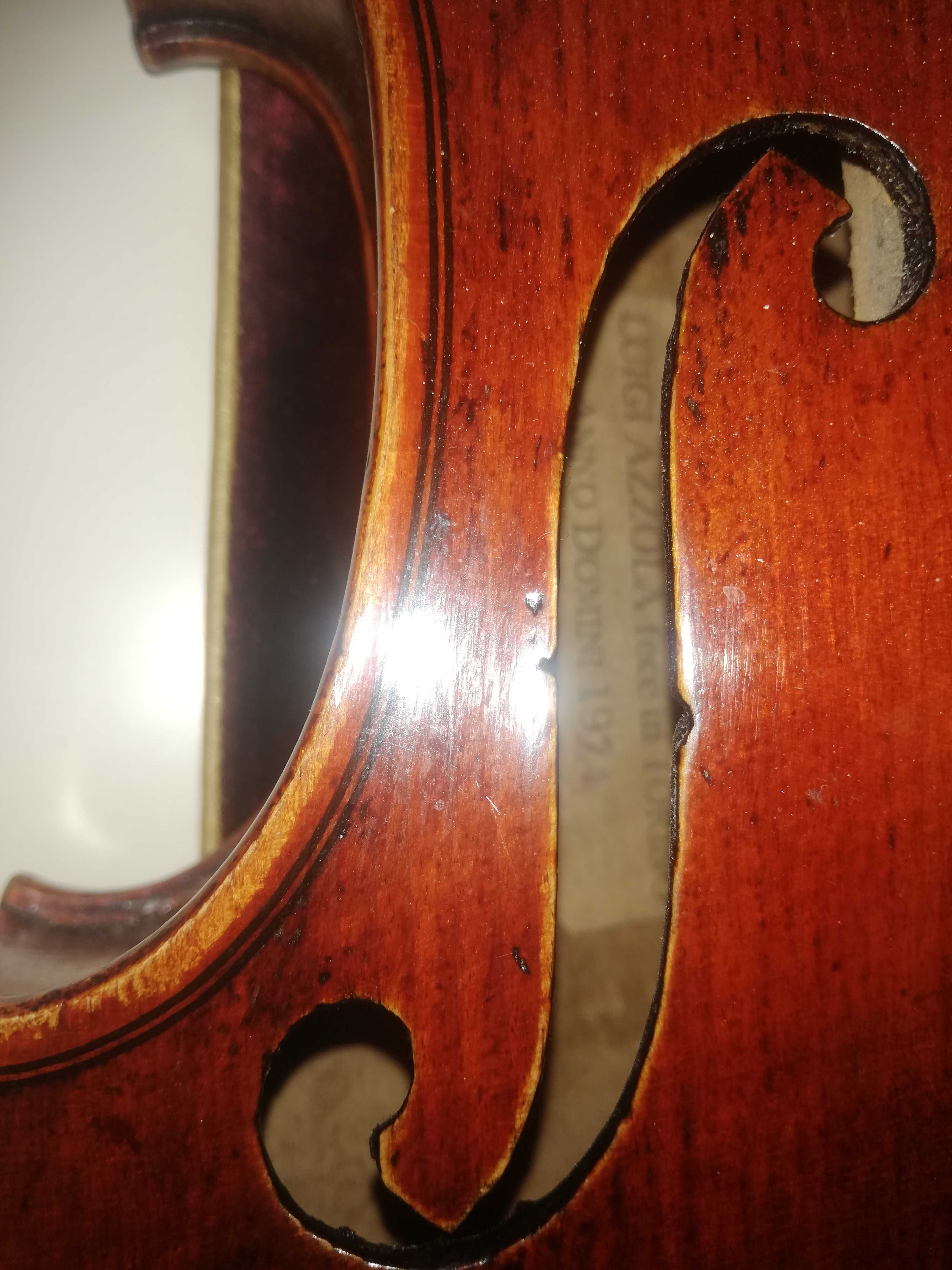 Violino Luigi Azzola 1924