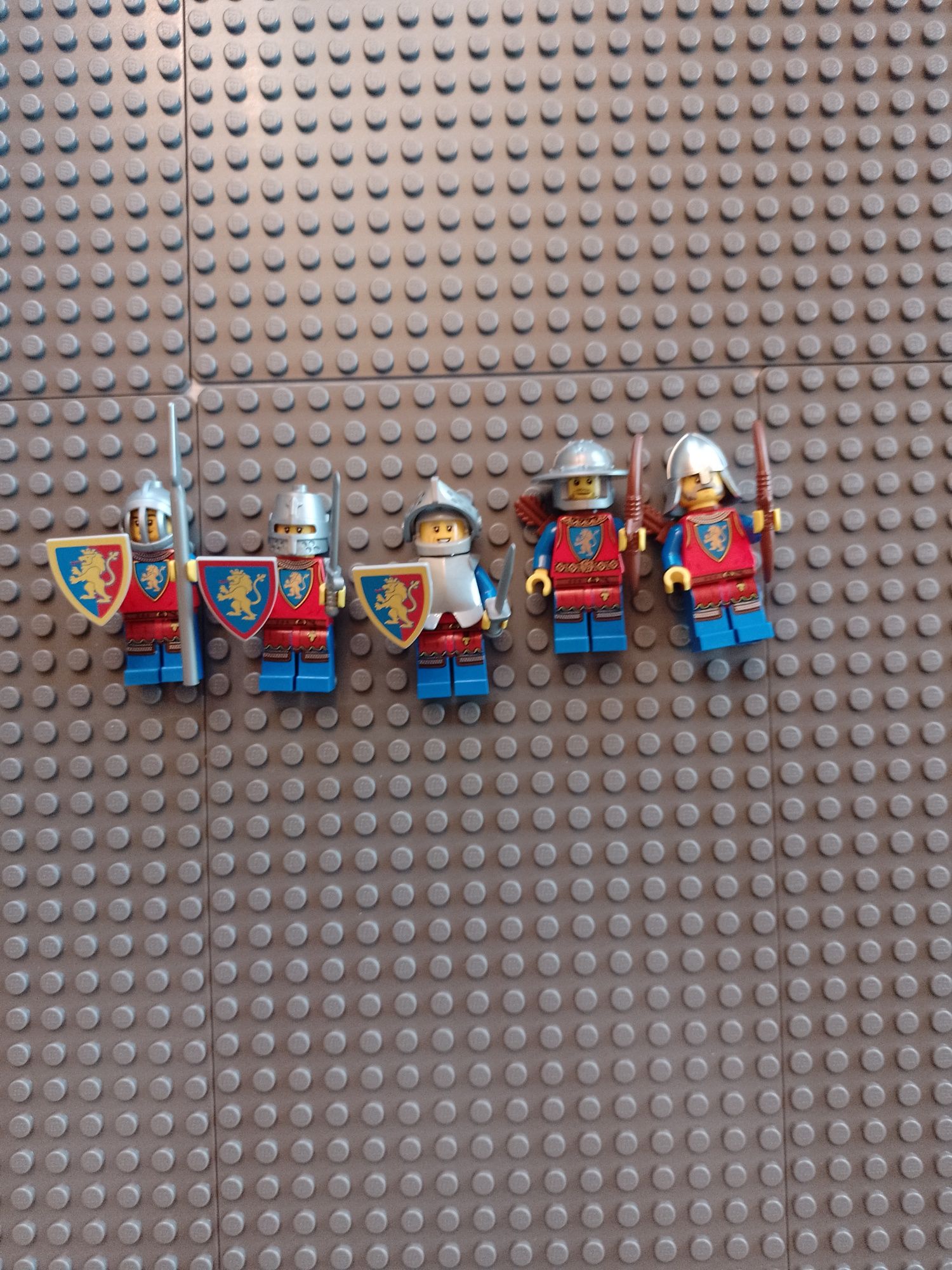 Lego lion knights rycerze 5 szt