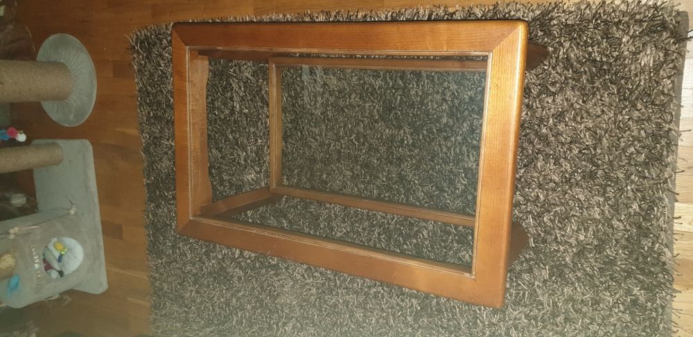 Mesa de centro madeira de castanho