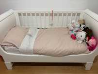 Cama tipo império branca dos 0 aos 5