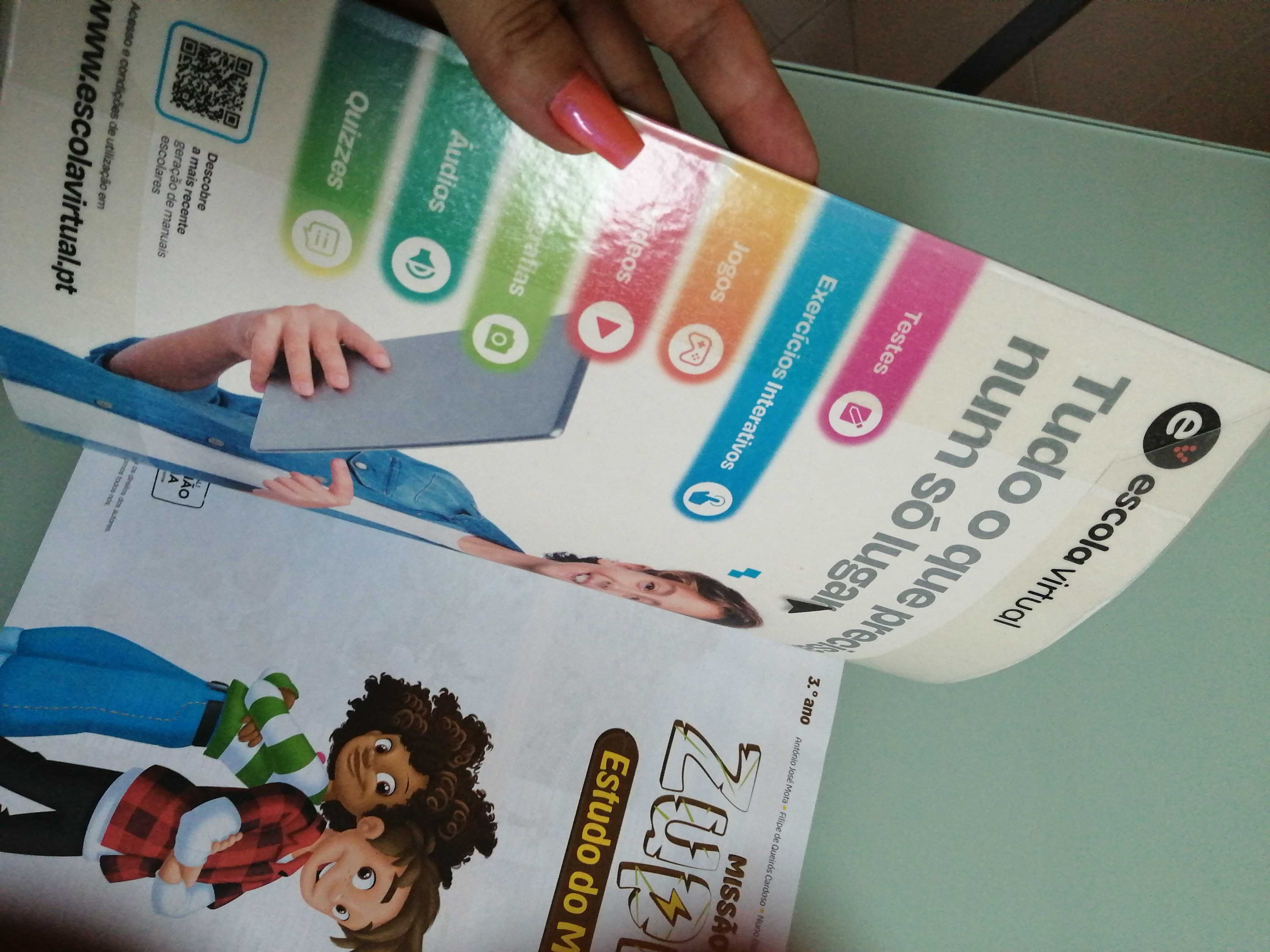 Livro escolar novo - Missão Zupi 3 - 3o ano, Estudo do Meio