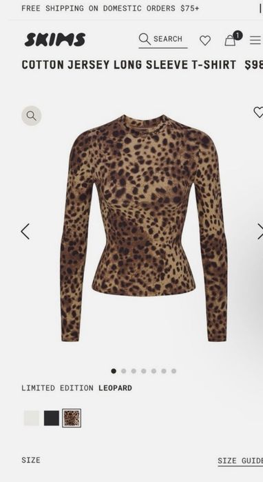 Skims dolce gabbana лонг