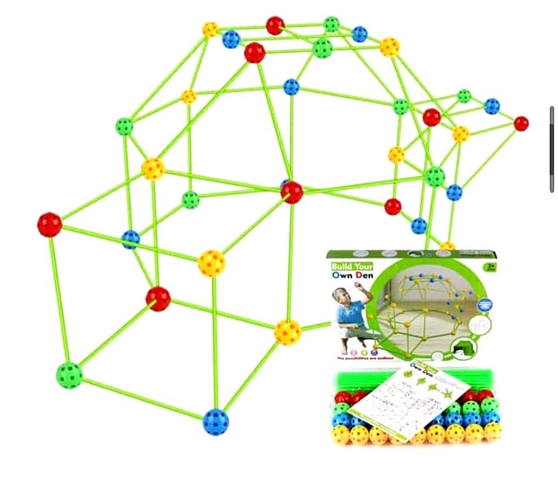 Klocki Konstrukcyjne szalony namiot iglo baza zamek
