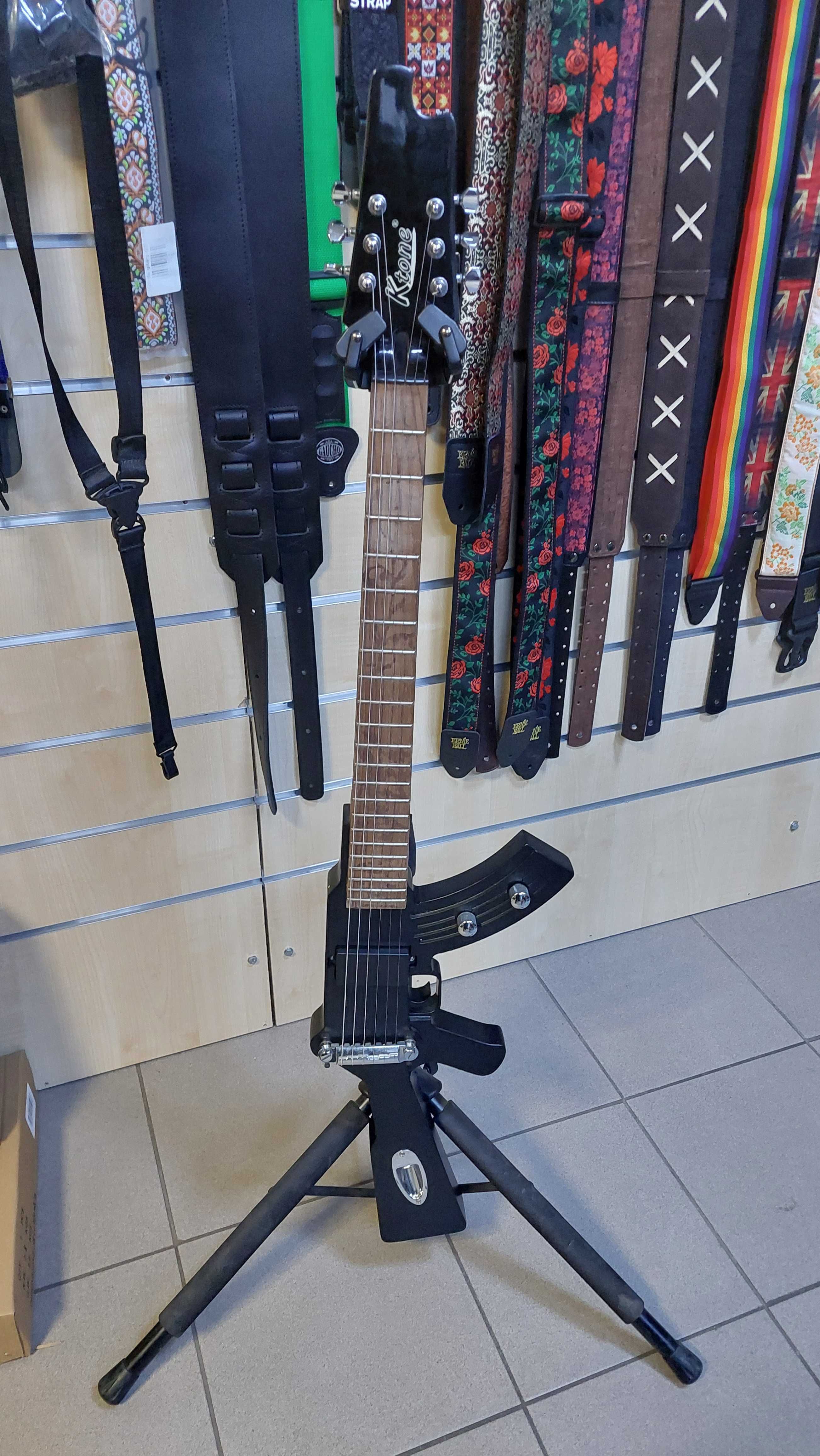 Gitara Elektryczna KTone AK-47  - Gitara w Kształcie Karabinu