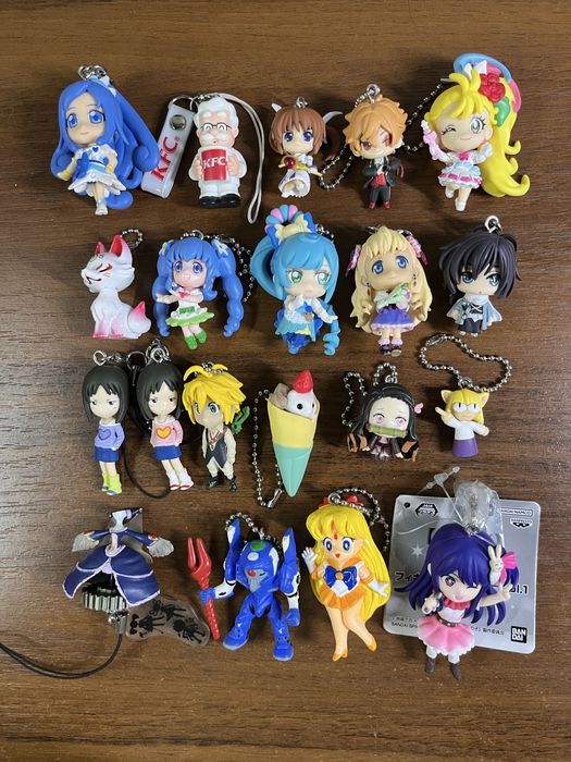 Фігурка брелок оригінальна Sailor moon Evangelion Oshi no ko Frieren