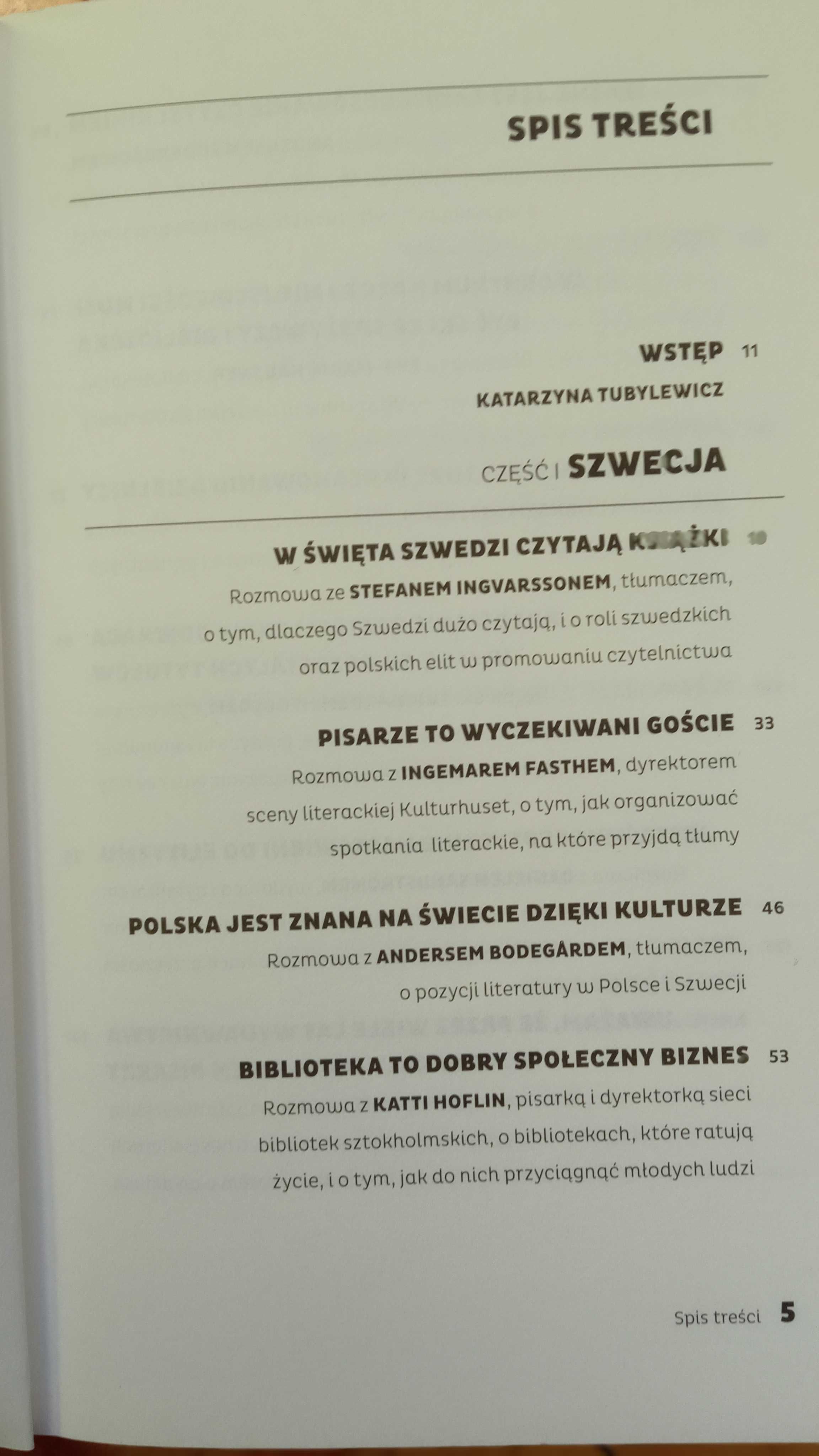 Szwecja czyta. Polska czyta