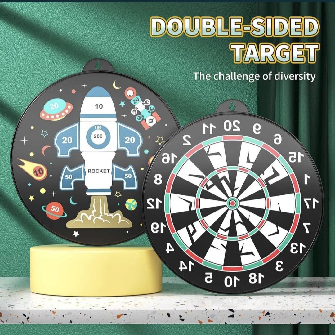 Dart dwustronny magnetyczny zestaw dla dzieci 3+ NOWY
