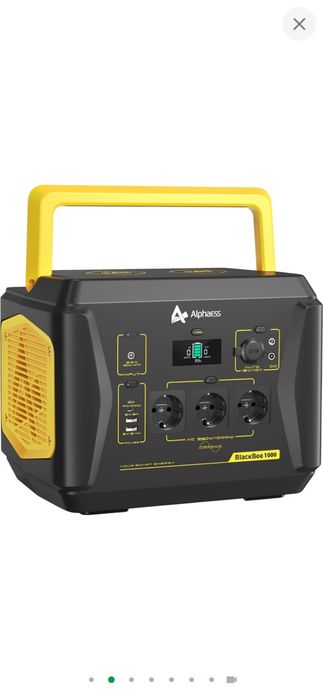 Зарядная станция Alphaess BlackBee 1000 / 1000 Вт / 1036 Вт⋅ч / Li-ion