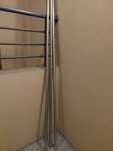 Varão cortinas em inox