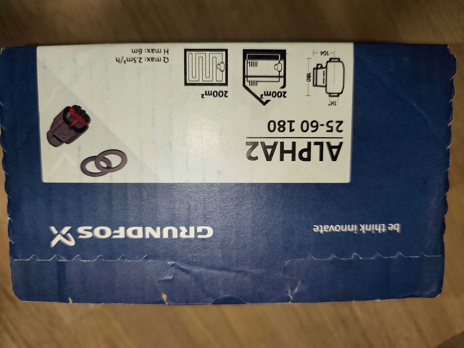 Grundfos Alpha2 25-60.180 pompa obiegowa do c.o.
