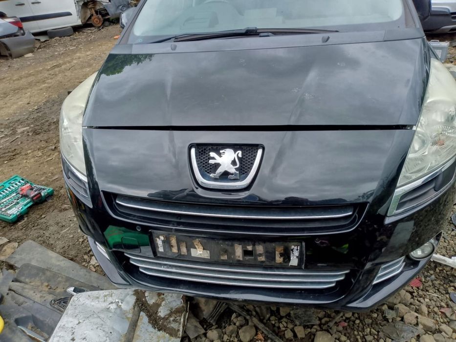 Zderzak maska błotnik lampa komplet przód peugeot 5008