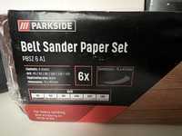 Parkside - Papier scierny taśmowy (zestaw 6x) 75x457