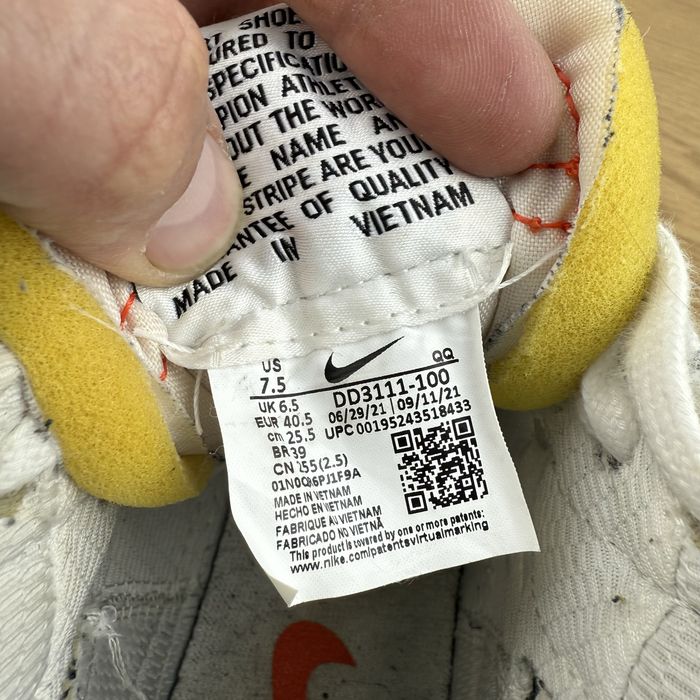 Оригінальні шкіряні кросівки кеди Nike blazer mid 77