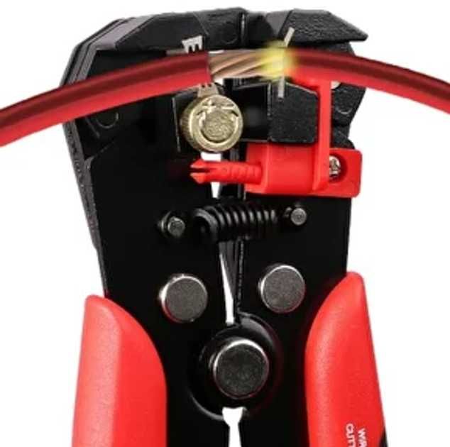 Кліщі для обтиску і Автоматичний знімач ізоляціі з дротів (Стріпер)