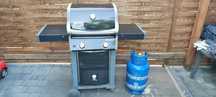 Grill gazowy Weber z butlą