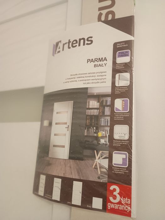 Drzwi białe Parma + futryna gratis przy zakupie wszystkich drzwi